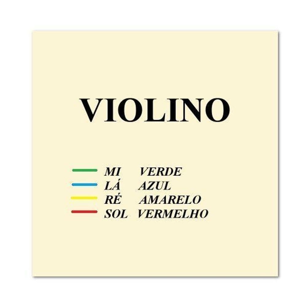 Corda violino 1/4 ré - tradicionais mauro calixto