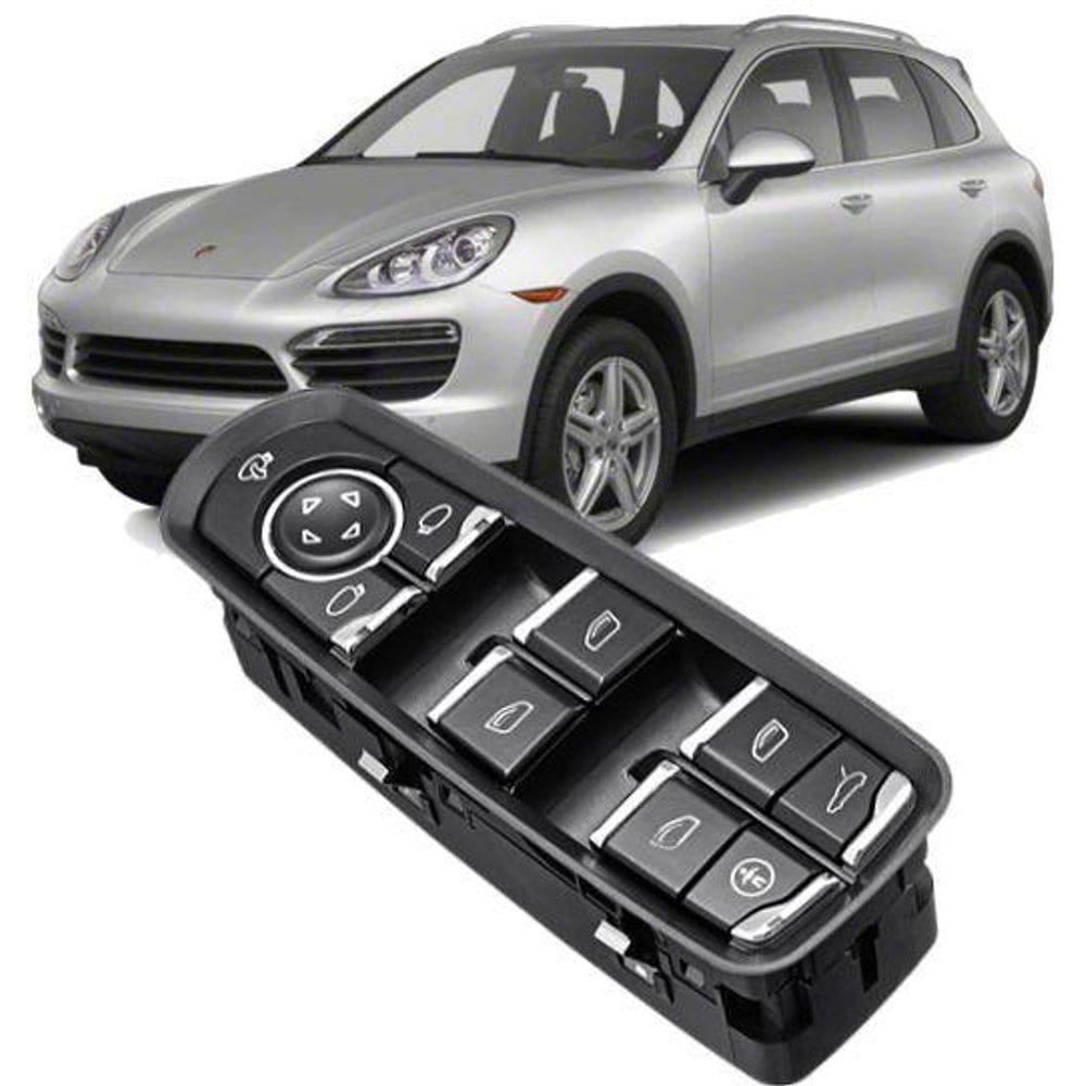 Interruptor vidro porsche - porta esquerda - 7pp959858h