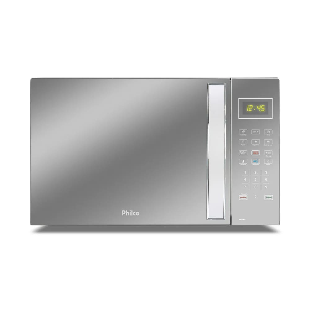 Micro-ondas Philco Limpa Fácil 1400W 28 Litros Espelhado 220V