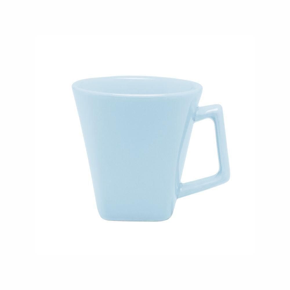 Caneca Em Cerâmica Quartier 270ml Oxford Azul Claro