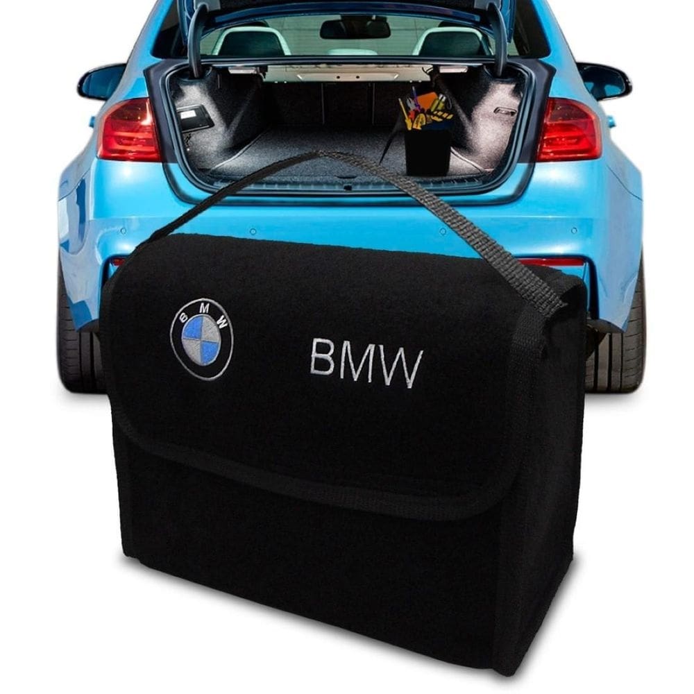 Bolsa automotiva porta malas bmw 320i multiuso carpete