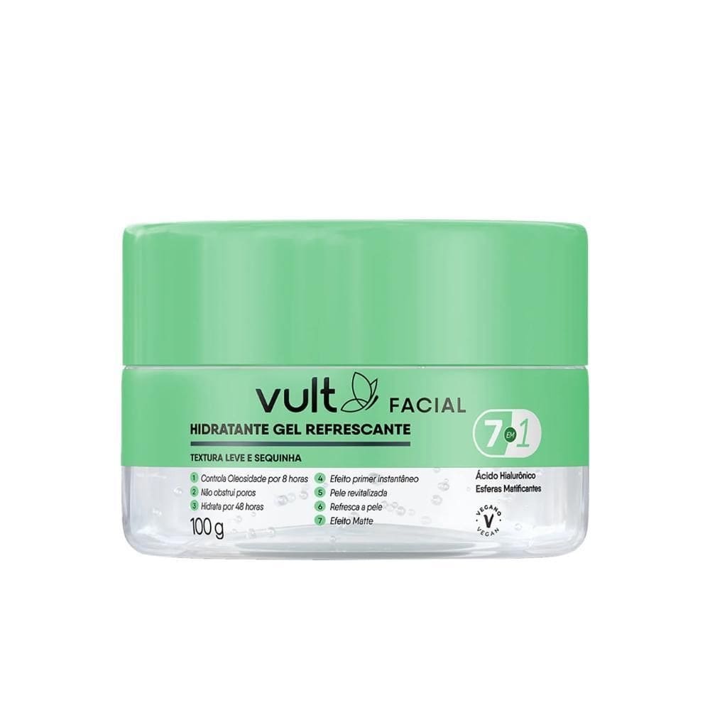 Gel hidratante facial refrescante 7 em 1 100g