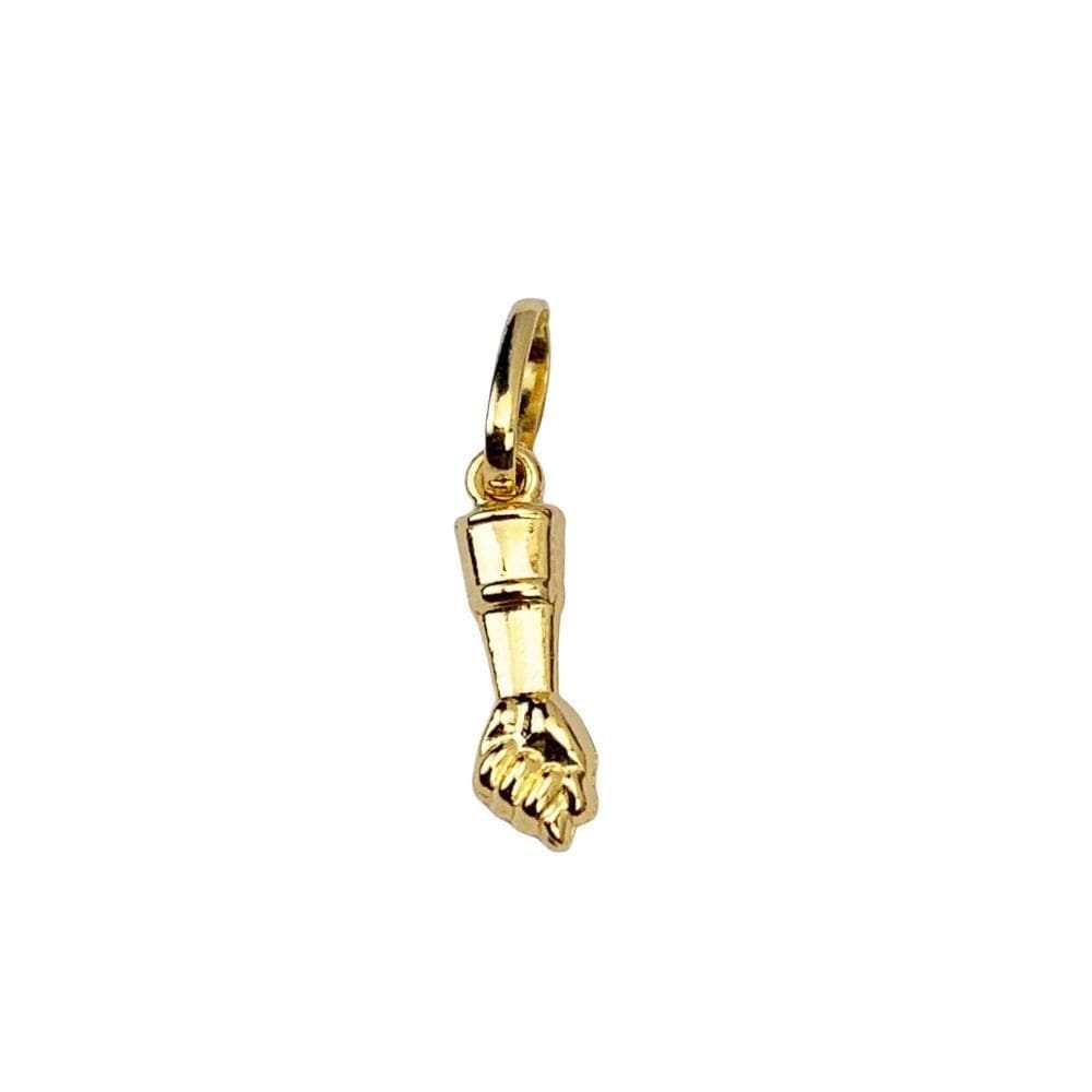 Pingente figa 1cm em ouro 18k