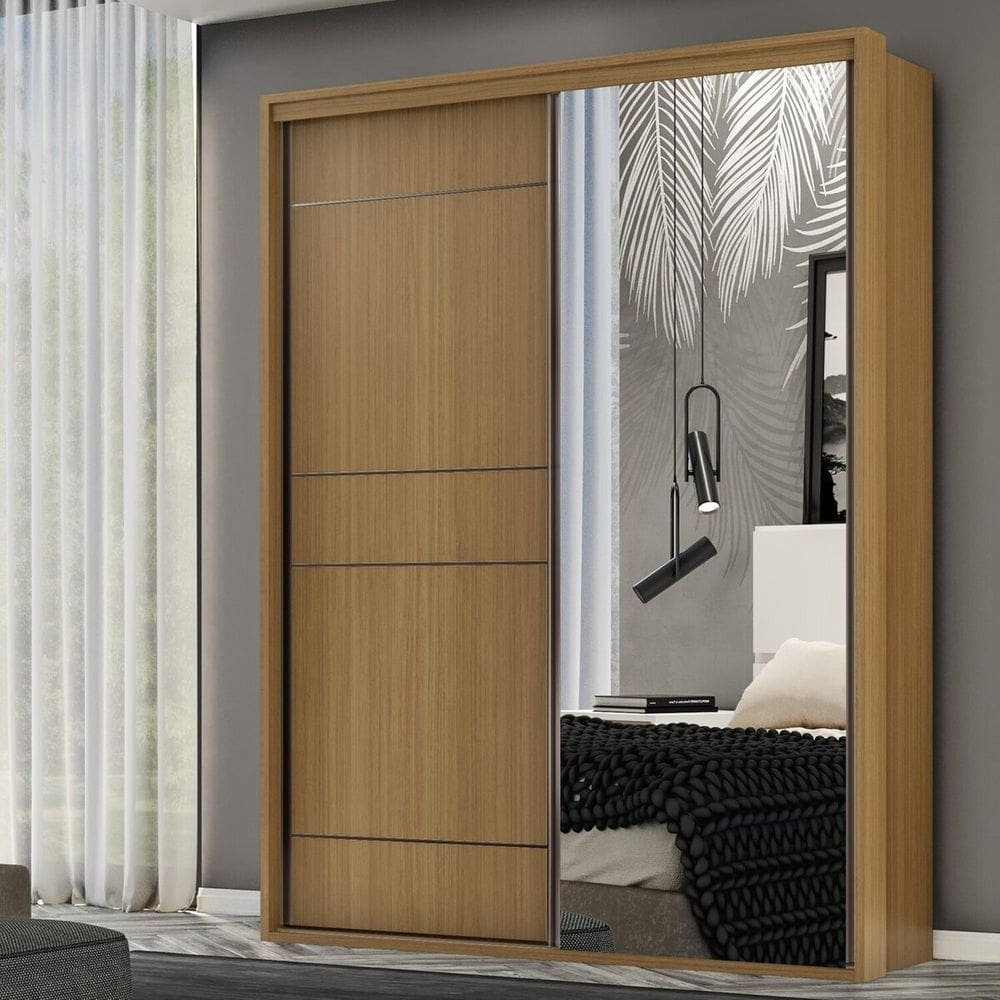 Guarda-roupa Qualitá 2 Portas 1700x2300x560 Freijó