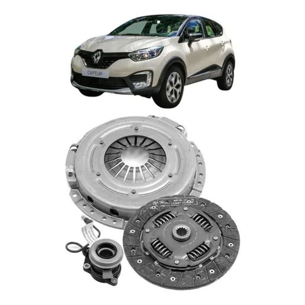 Kit embreagem captur 1.6 16v 2017 2018 2019 2020 2021