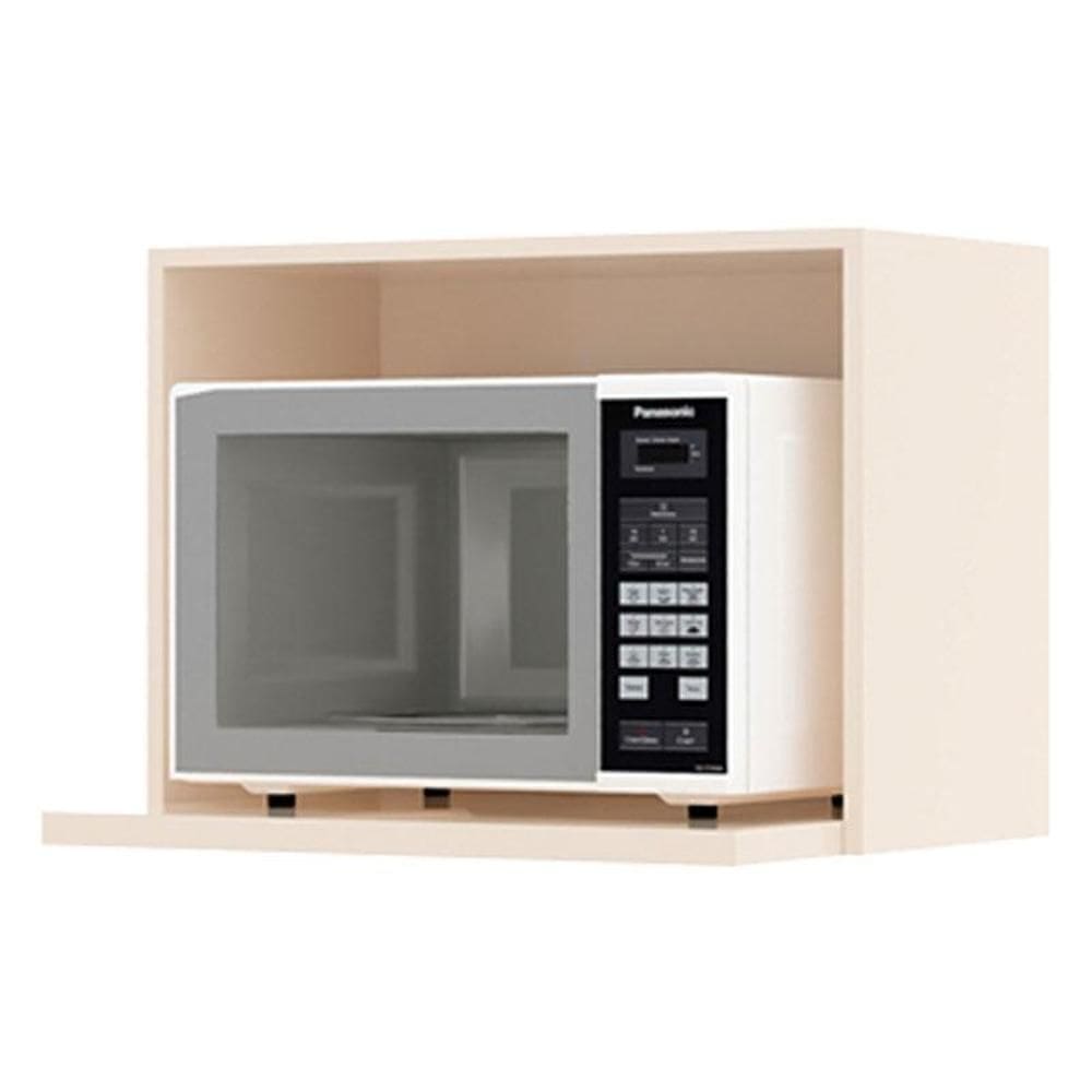 Armário Aéreo Para Micro-Ondas 60cm Évelin Off White – Henn