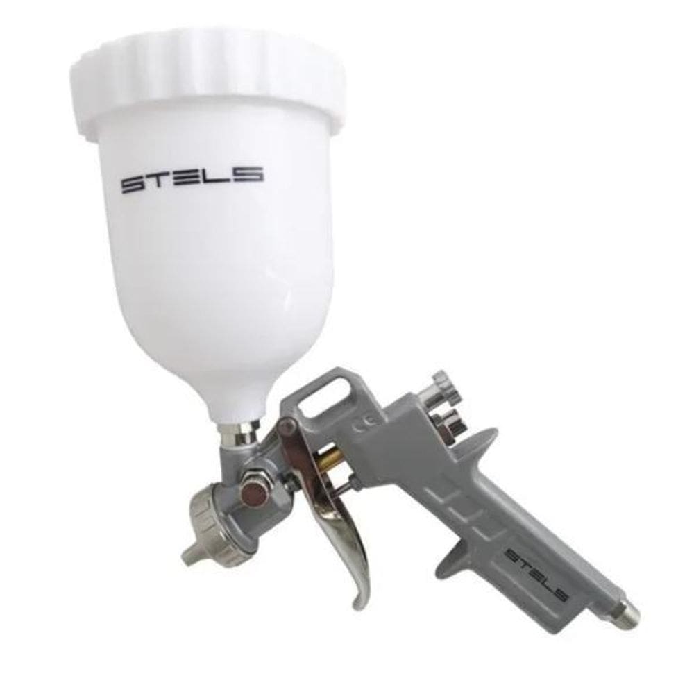 Ferramenta de aplicação de pintura gravidade 600ml rosca 1/4 npt stels