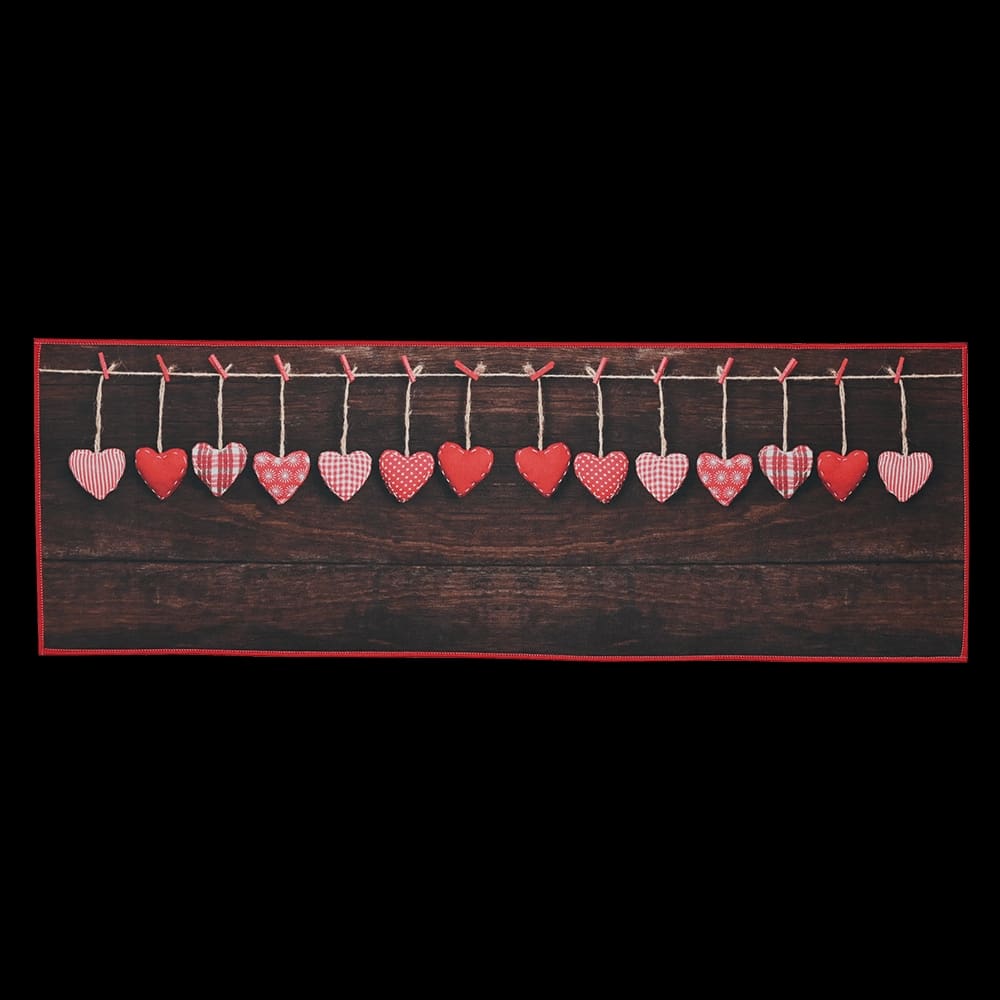 Tapete de Cozinha Passadeira Vizapi Passione 38x112cm Multicolorido