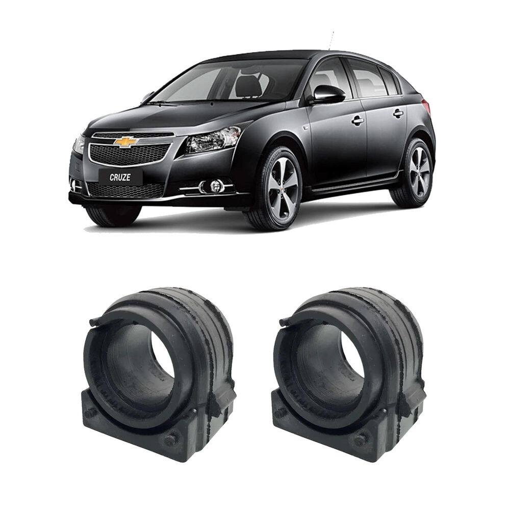 Kit bucha estabilizadora dianteira cruze 2013 14