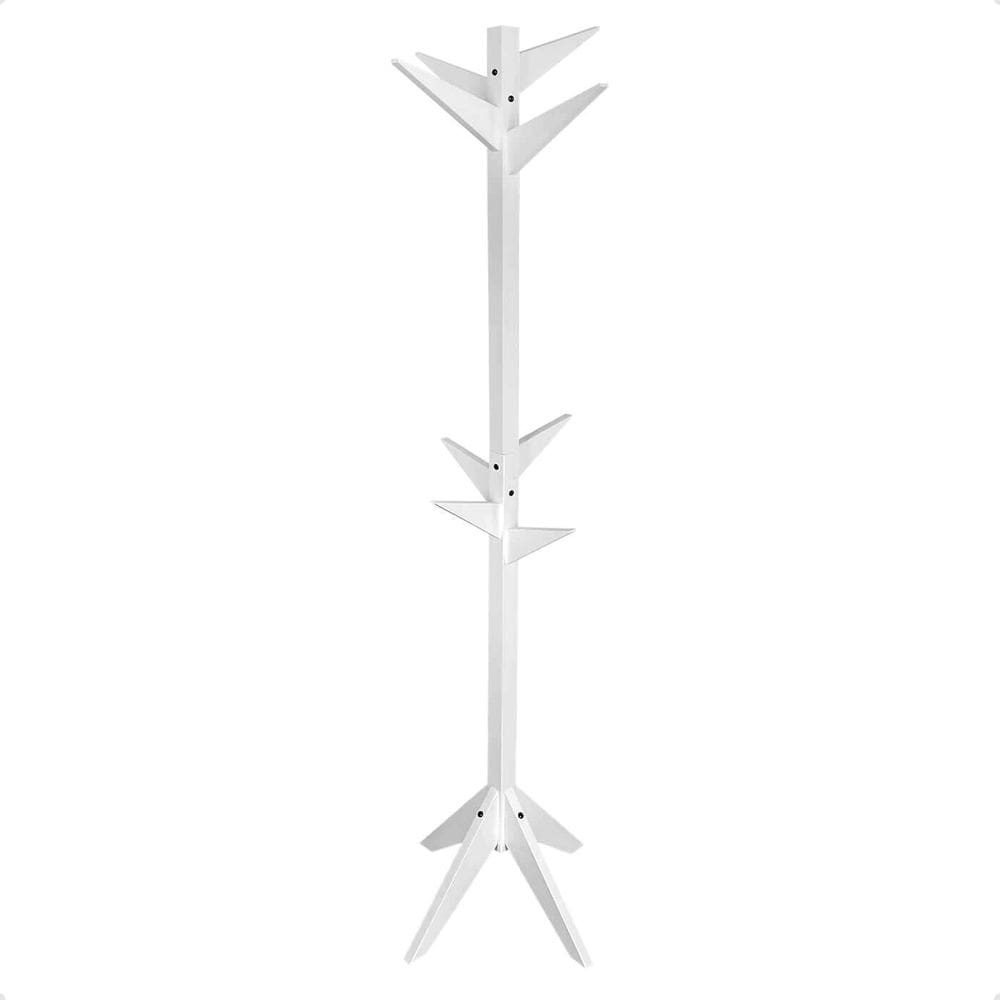 Cabideiro de chão rangifer cabideiro para bolsas branco