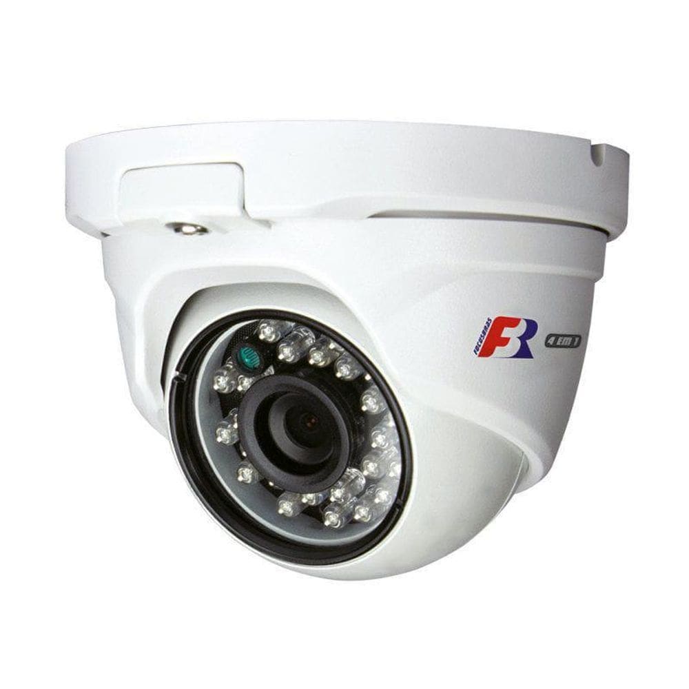 Camera Dome Fbr Pp Ir15 720 Pixels 2.8Mm Cvi Tvi Ahd Cvbs
