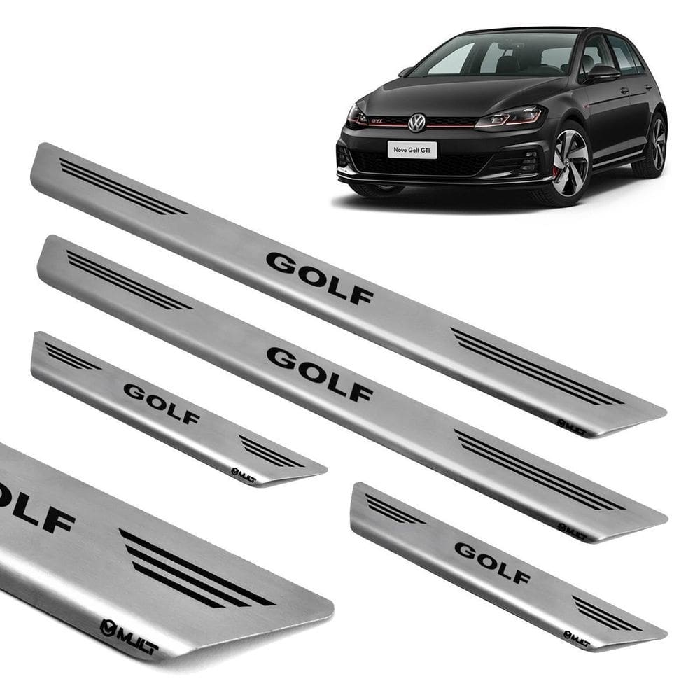 Soleira aço inox escovado porta mult golf 2022