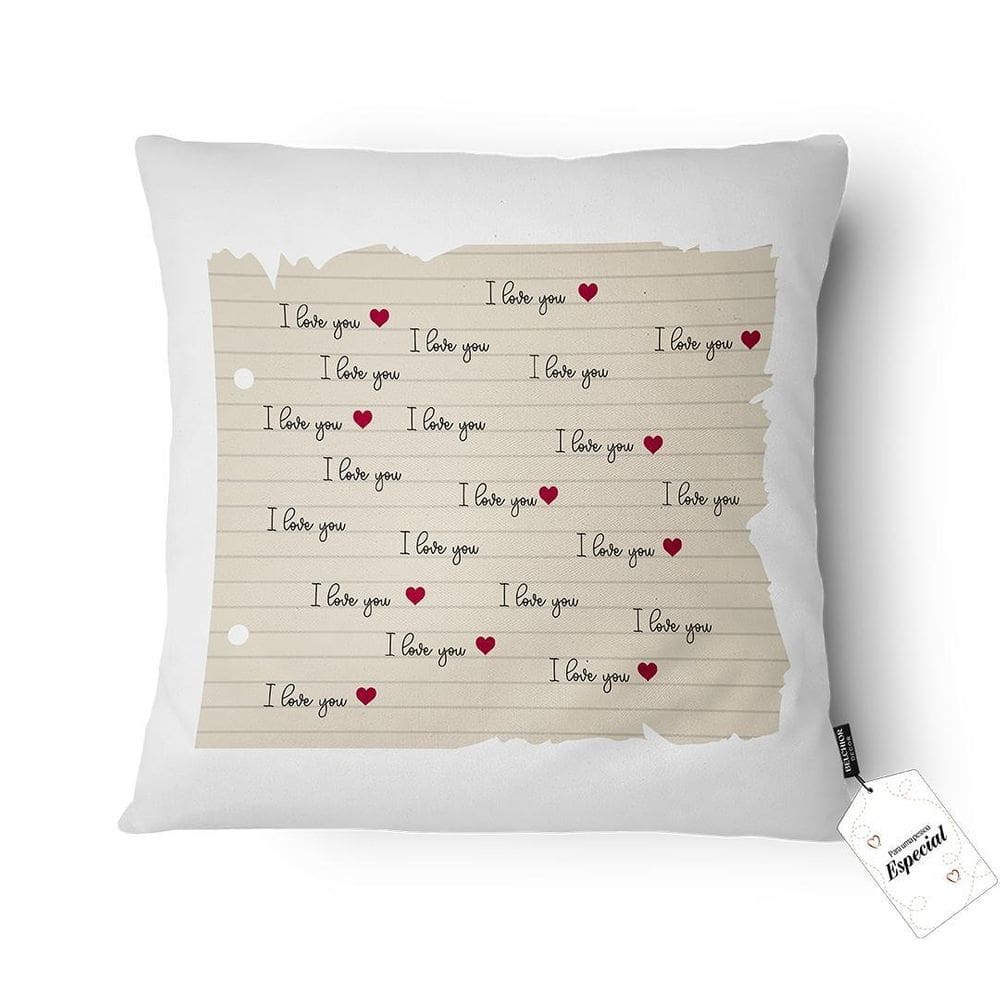 Almofada Amor I Love You 43X43Cm  9501001