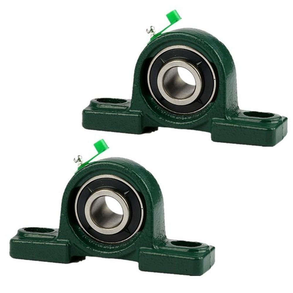 02 mancal pedestal apoio com rolamento ucp203 - p eixo 17mm