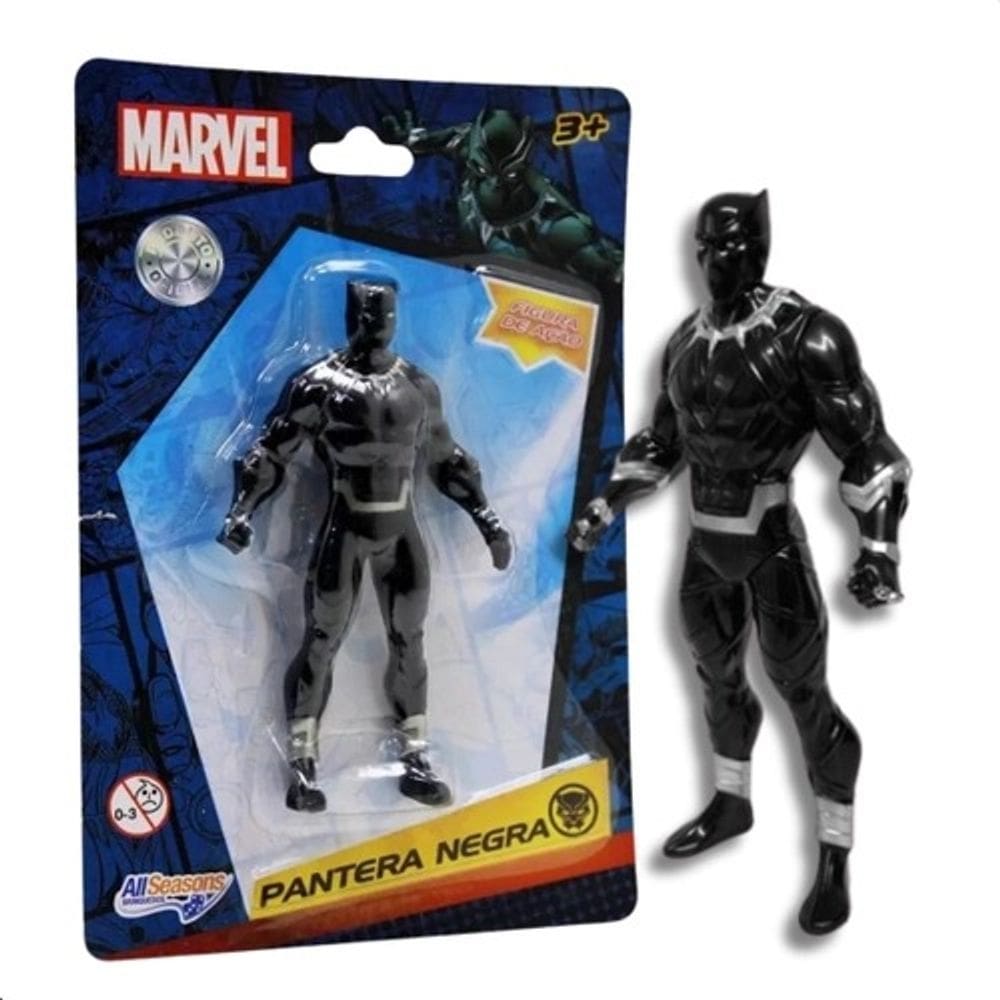 Boneco Marvel Pantera Negra 9.5Cm