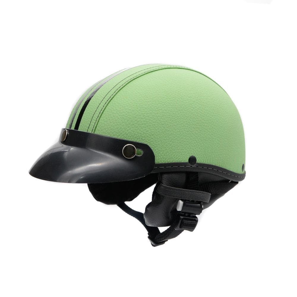 Capacete coquinho scooter moto elétrica bike material sintético