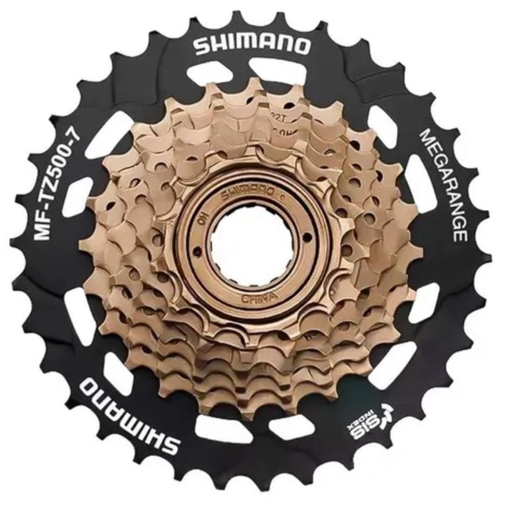 Catraca roda livre 7 index mf-tz500 mega range shimano mtb21