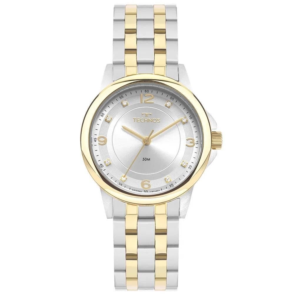 Relógio technos feminino boutique bicolor - 2035mvg/1k