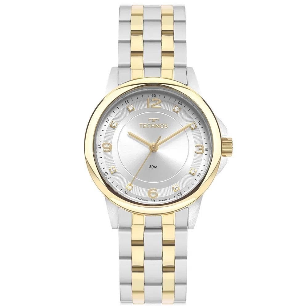 Relógio technos feminino boutique bicolor - 2035mvg/1k
