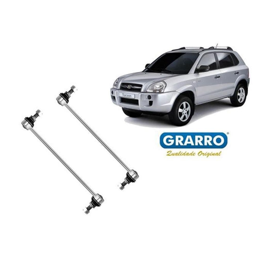 Par de bieletas grarro dianteira tucson 2008 2009 2010 2011