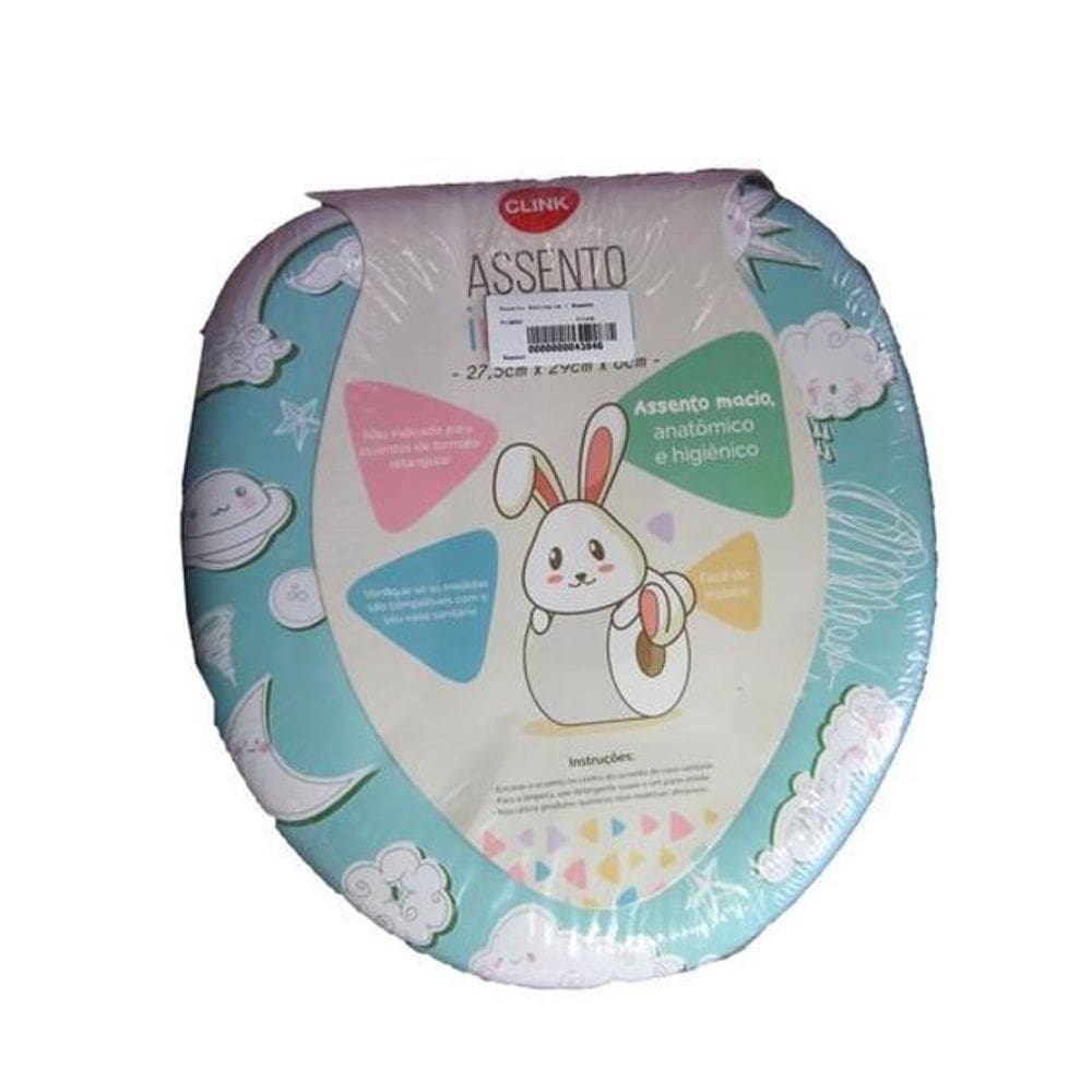 Assento sanitário infantil decorado - espaço