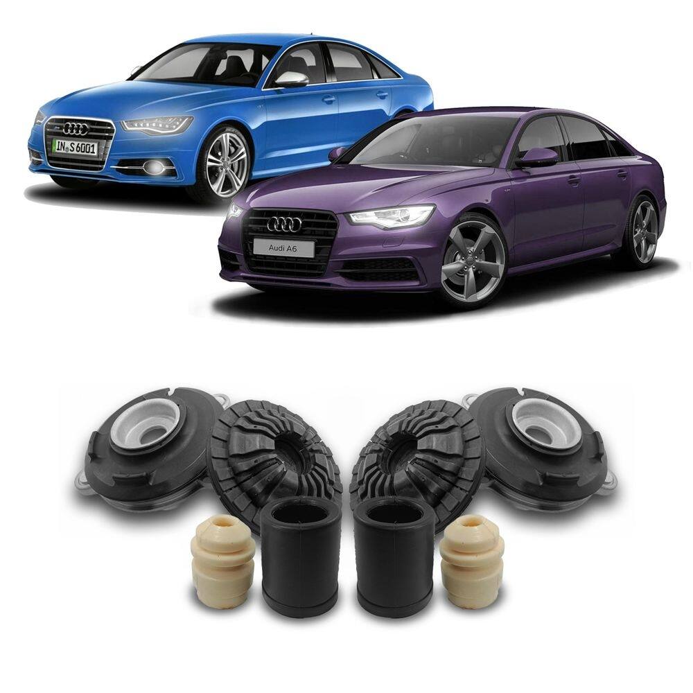 Par kit batente do amortecedor dianteiro audi a6 2012 a 2018