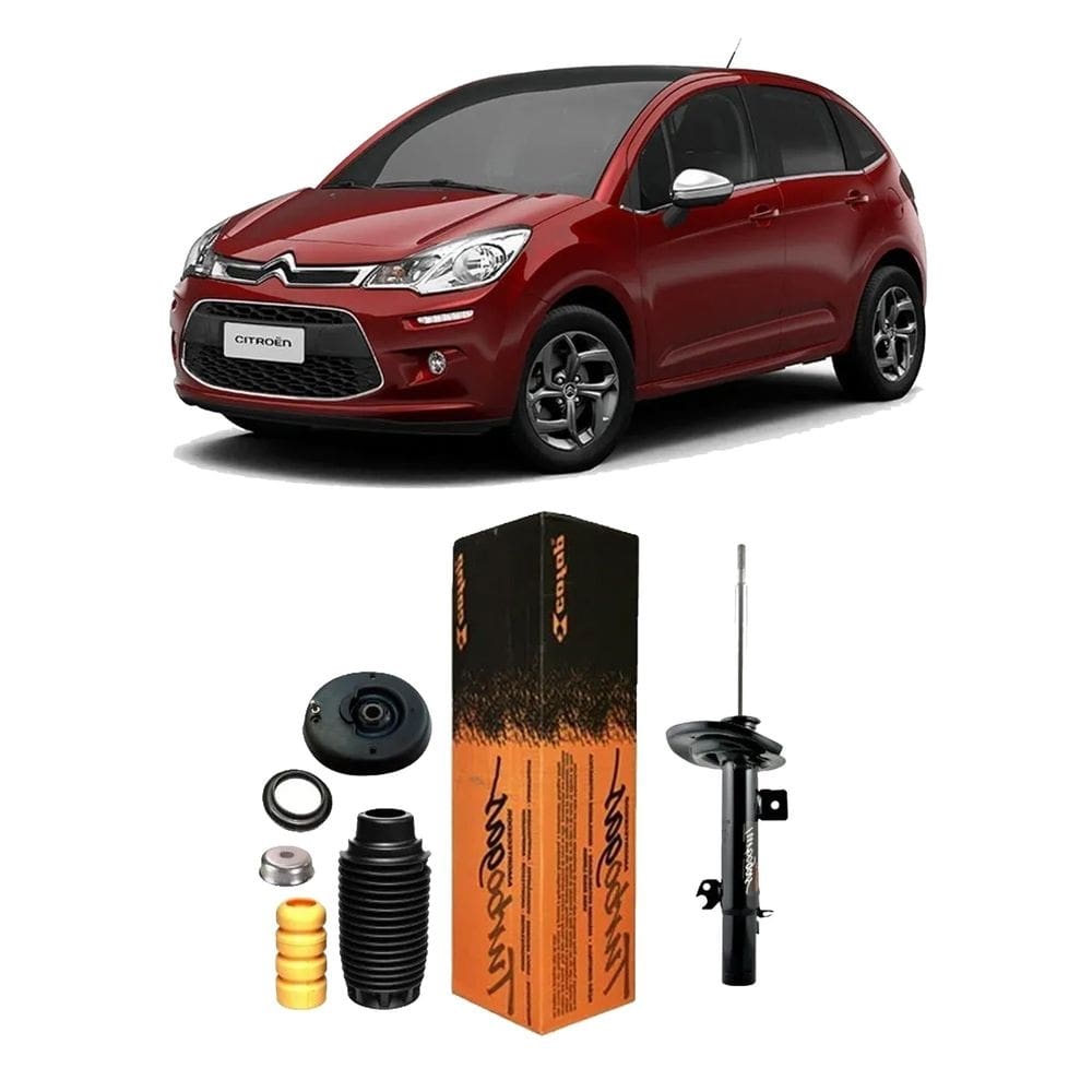 1 amortecedor kit dianteiro direito c3 2018 2019 2020 manual