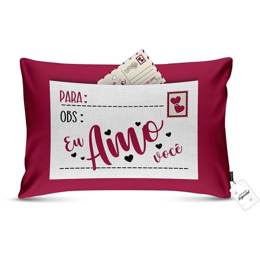 Almofada Amor Cartinha 30X50Cm  9501001