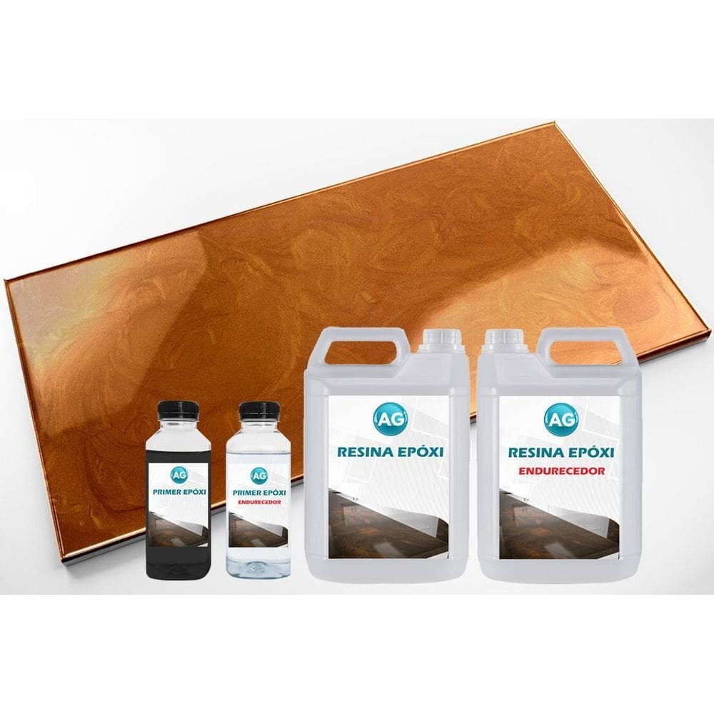 Kit bancada metálico por m primer e resina epóxi ag 800g