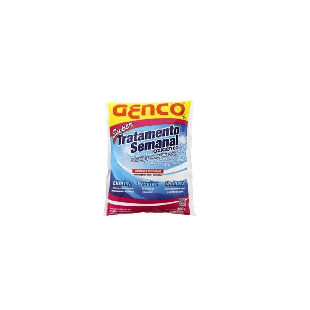 Oxidante para piscinas e spas/ tratamento semanal - genco