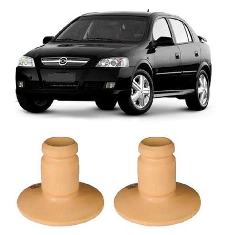 Par batente amort mola suspensão traseira gm astra 2003 2004