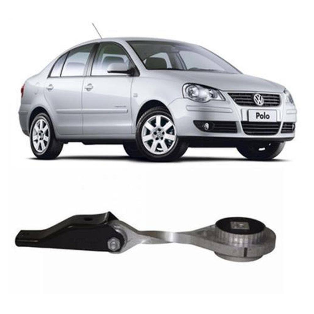 Coxim câmbio traseiro inferior suporte polo sedan 2012 13 14