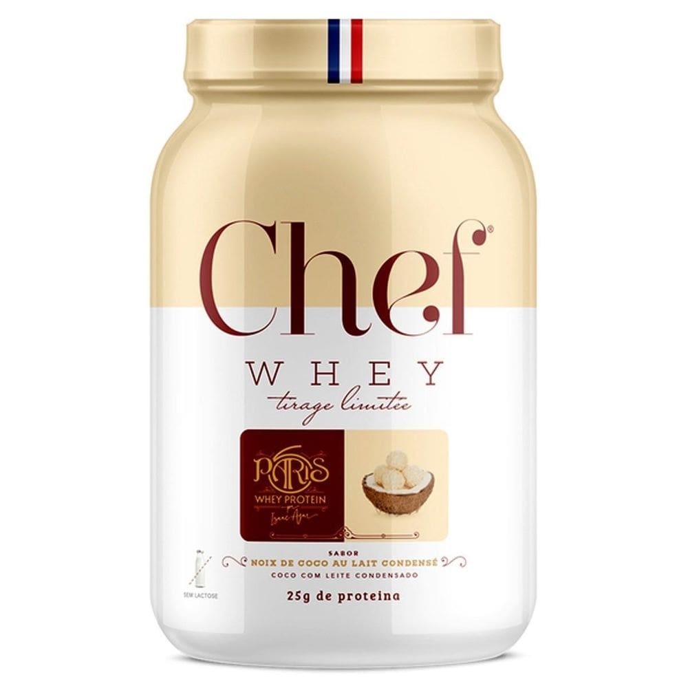 Chef whey protein gourmet paris 6 zero lactose 800g chef