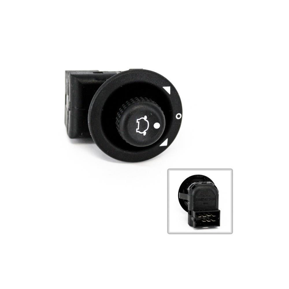Botão do Retrovisor Elétrico Courier Ecosport Escort Fiesta Focus Mondeo 7 Vias - Kostal - 3930362
