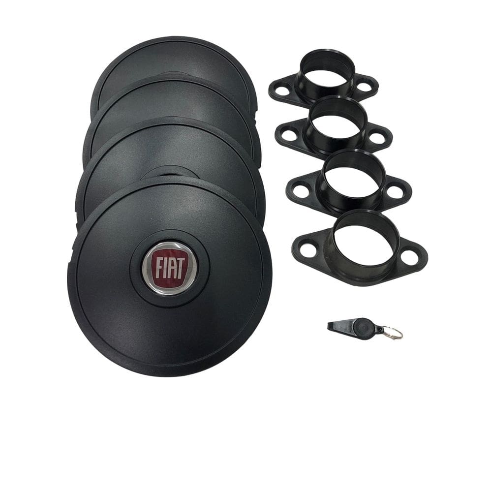 Calotas miollo fiat uno aro 13 1990/2013 tradicional preto