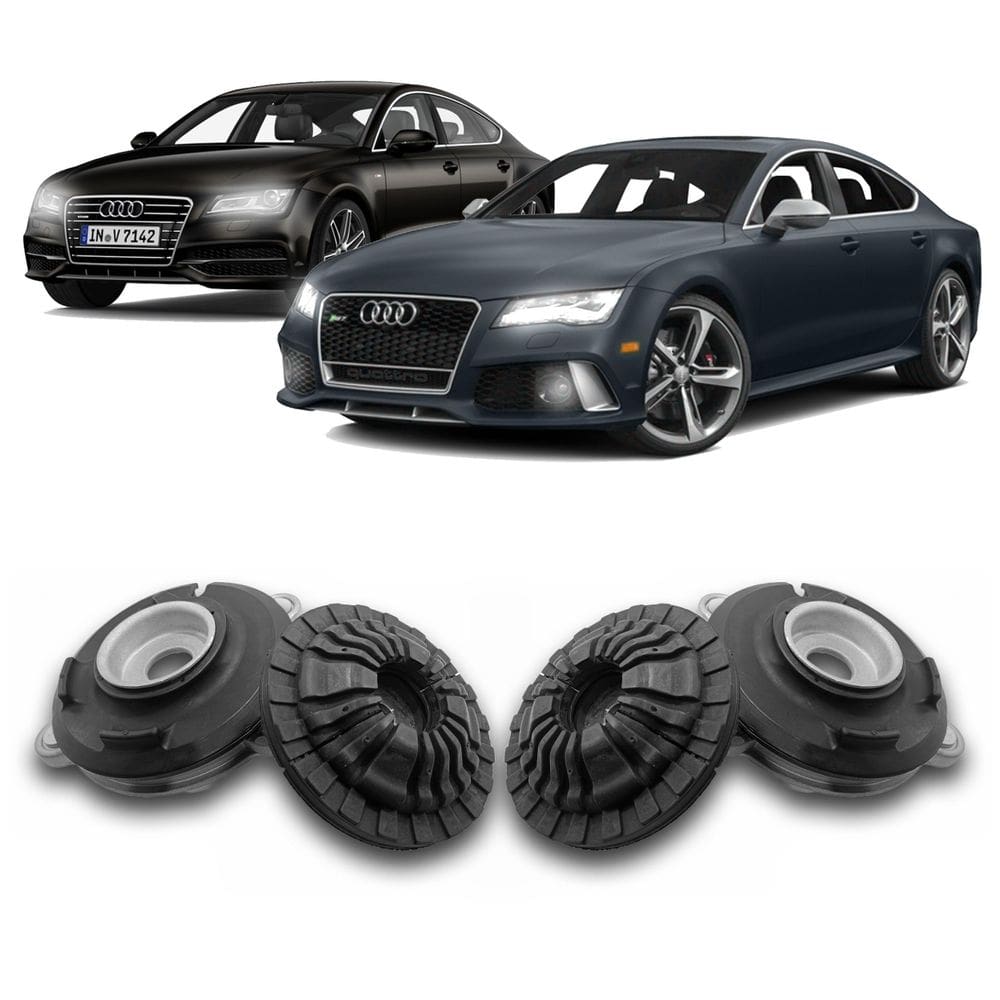 Par coxim suporte amortecedor dianteiro audi rs7 2013 a 2018