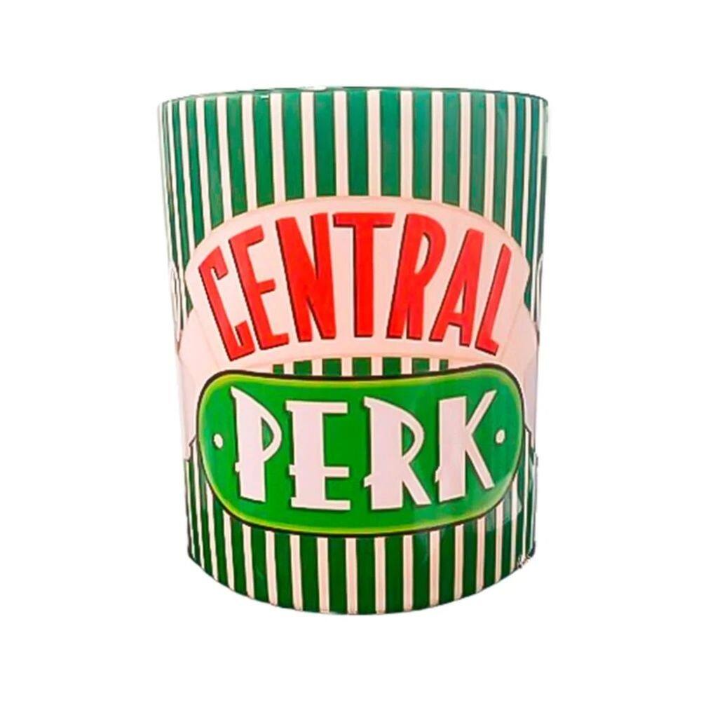 Caneca Friends Central Perk Cerâmica Verde 325 ml