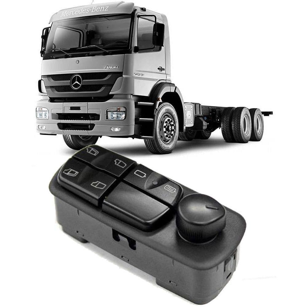 Comando botão vidro eletrico mercedes benz axor atego actros
