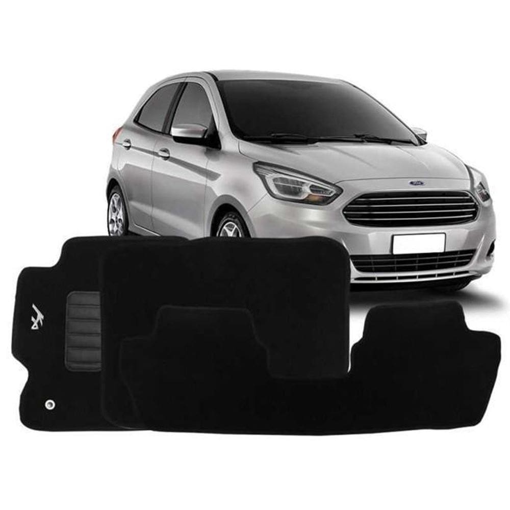 Tapete automotivo carpete forração ford novo ka 2008