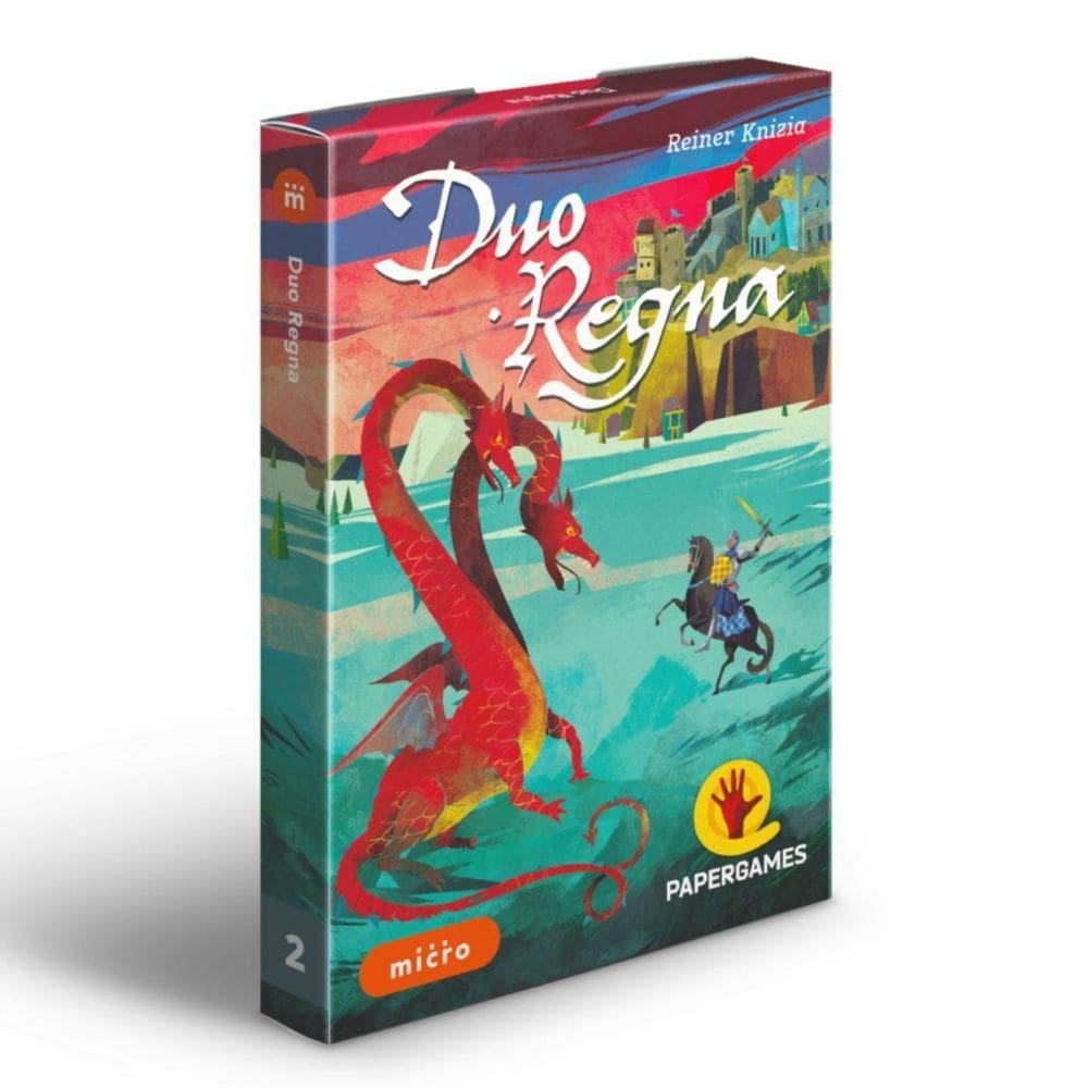 Duo Regna Papergames - Jogo De Cartas Linha Micro Papergames