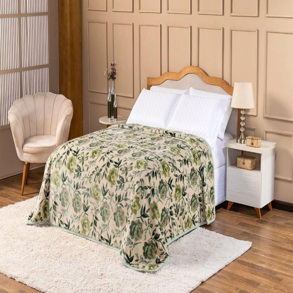 Cobertor Solteiro Etruria Bonno Jasmin 150X220