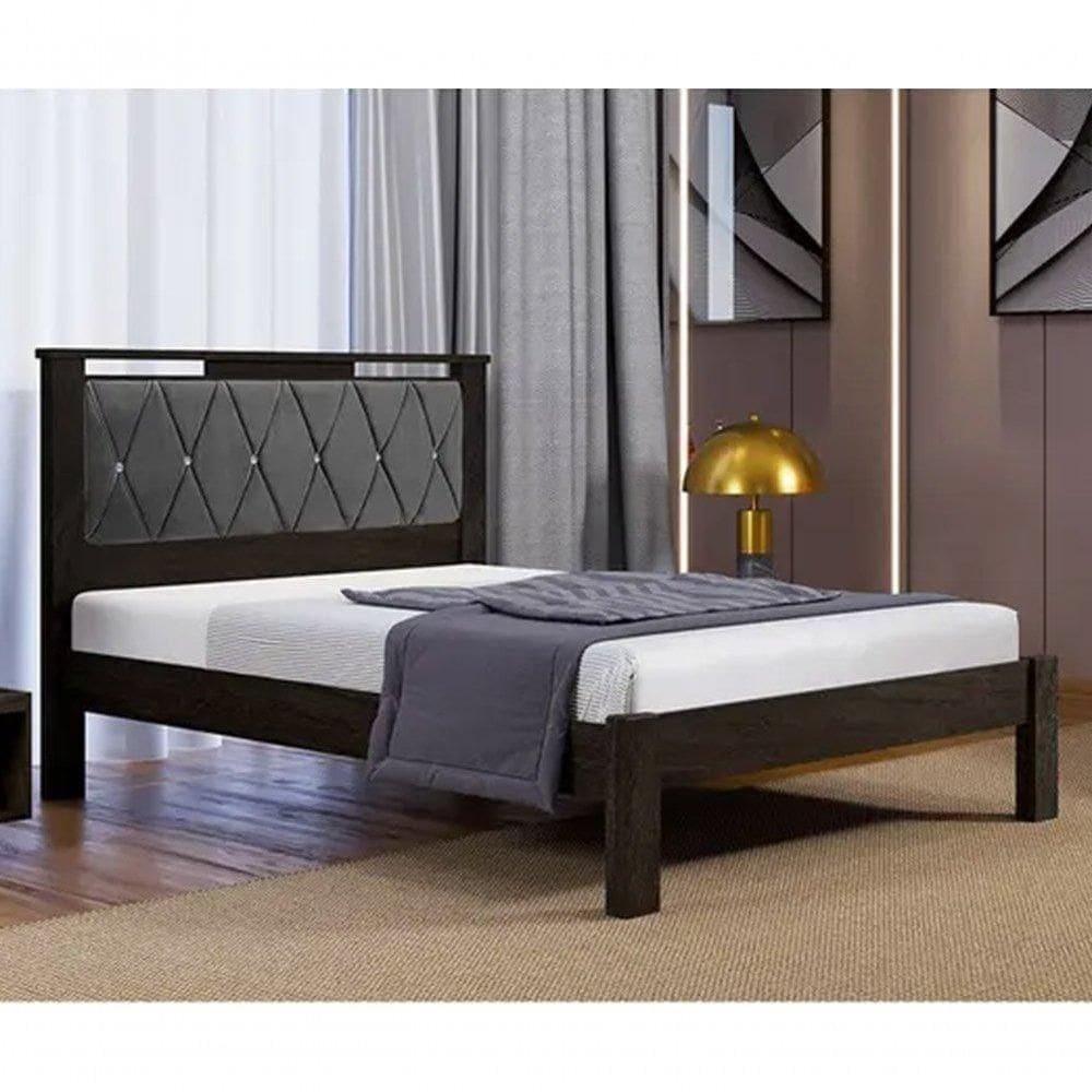 Cama Casal Alaska Mocaccino-cinza - Carmolar