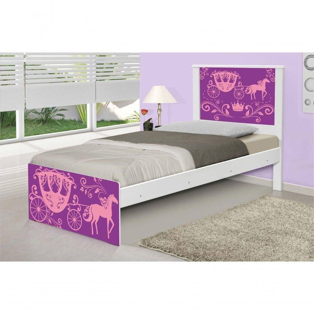 Cama Solteiro Carruagem Princesa