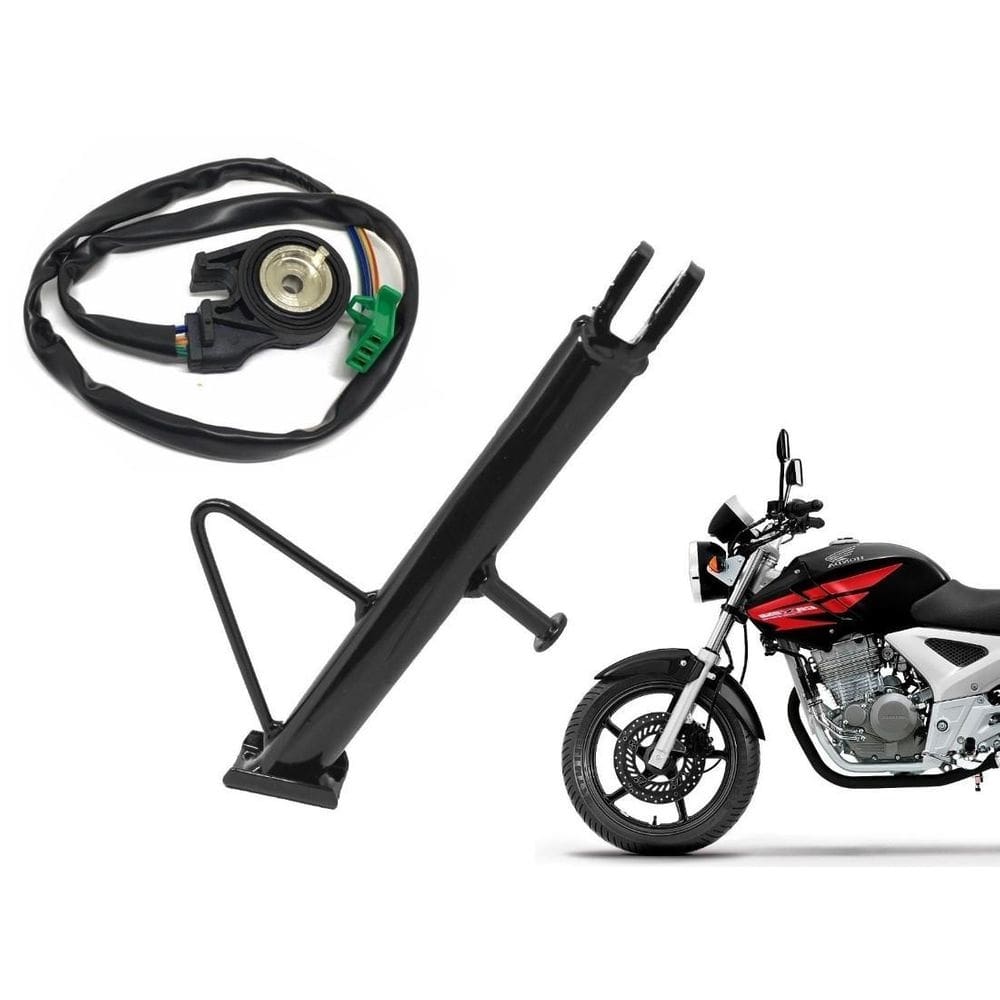 Cavalete lateral + sensor twister tornado cb 300 ate 2015