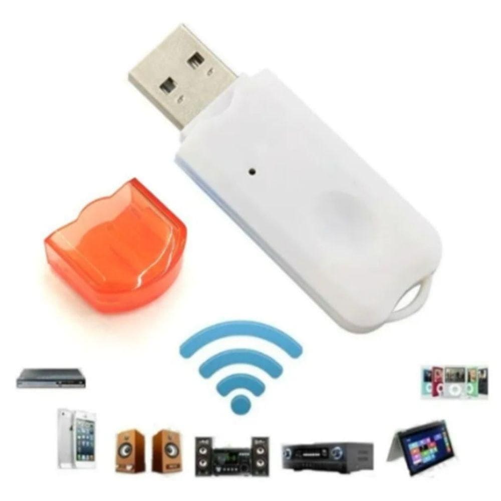 Cabo Adaptador Bluetooth Usb Recebe Bluetooth
