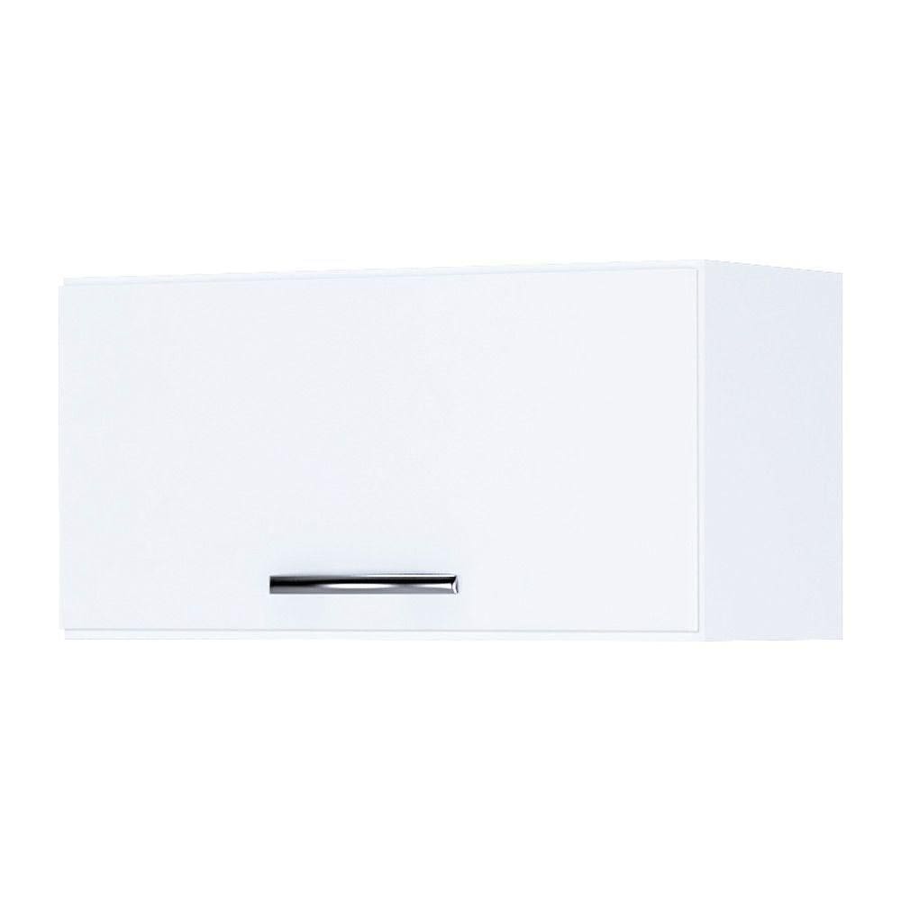 Armário Aéreo Geladeira Cozinha 60Cm 01 Porta Branco