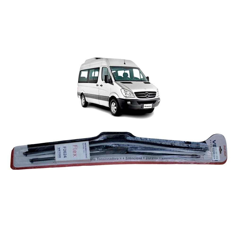 Palheta Limpador De Parabrisa Sprinter (2013/...) (Silicone) (Vetor)