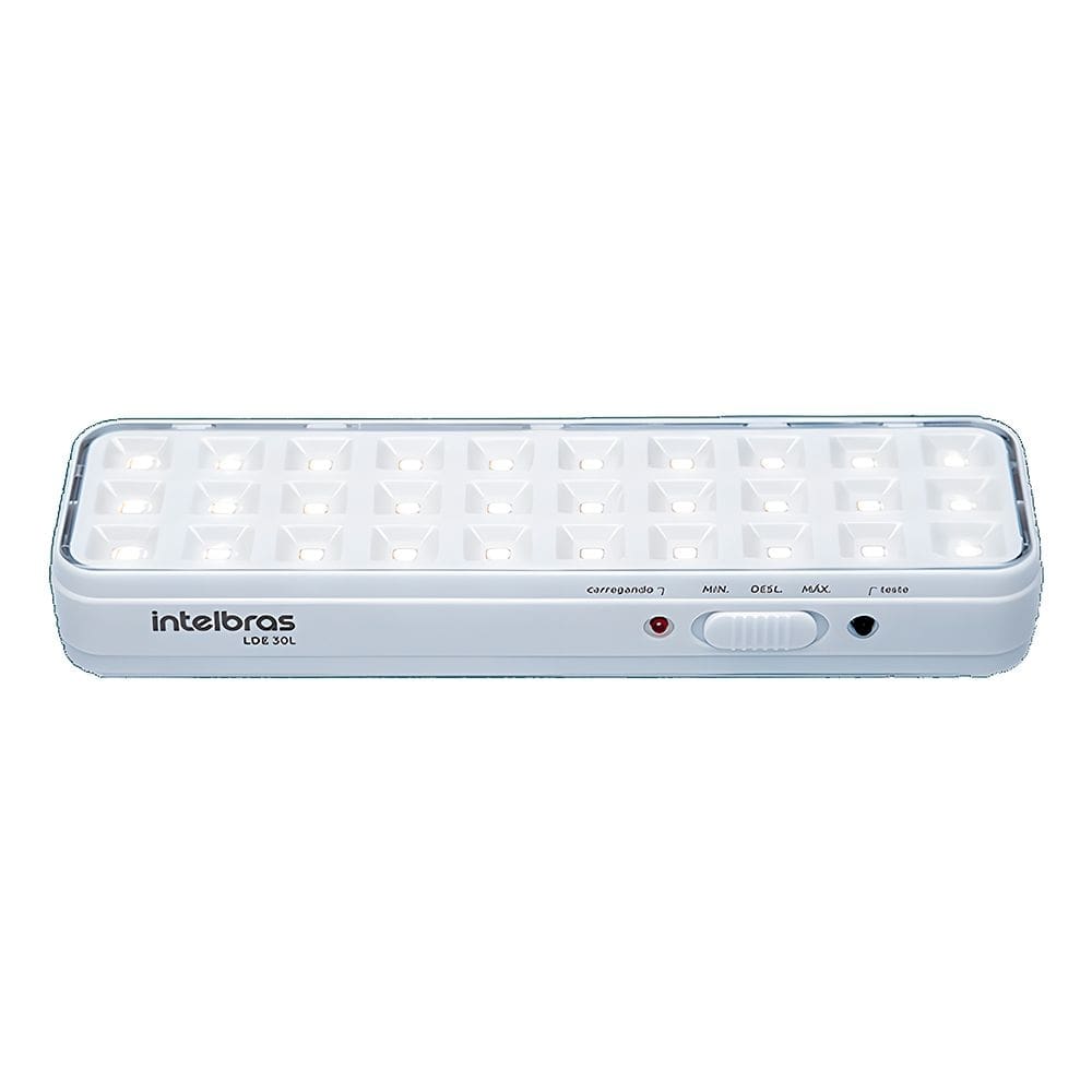 Luminária de Emergência Autônoma LDE 30L Branco Intelbras