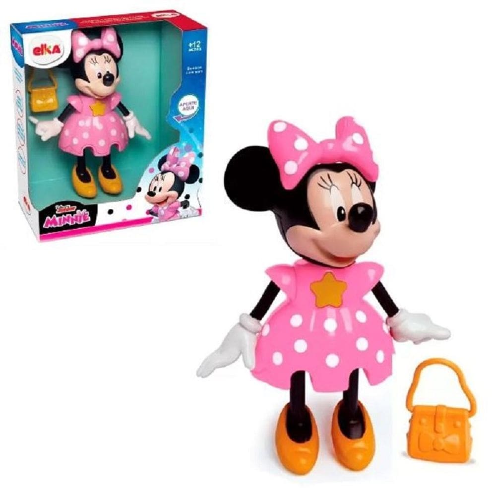 Boneca Minnie Conta Histórias - Elka