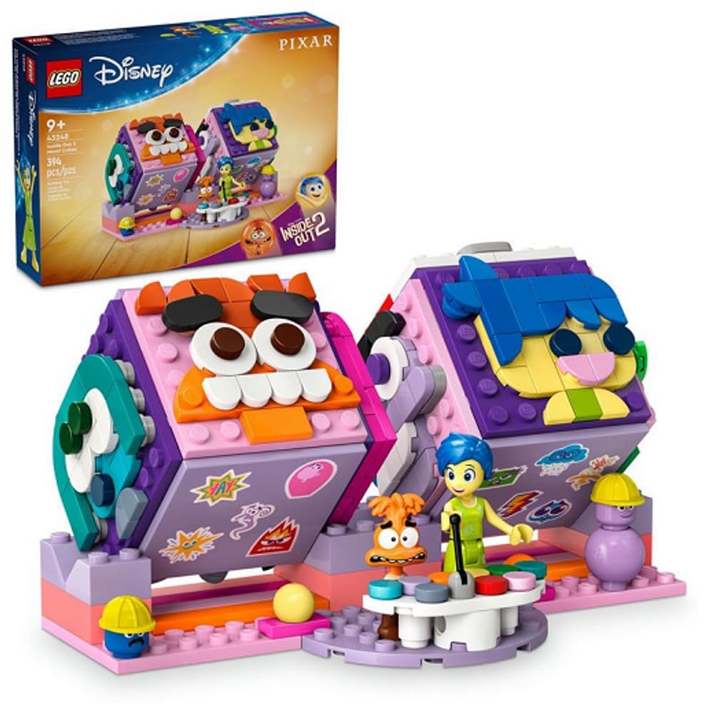 Lego 43248 Disney Pixar - Cubos de Humor de Divertida Mente 2 – 394 peças